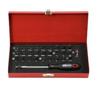 KS Tools 911.2029 CLASSIQUE Coffret d'embouts de vissage de sécurité 29 pièces 6,35 mm