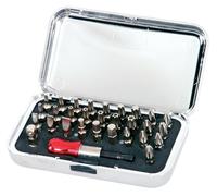 KS Tools 911.2070 Mini coffret d' embout de vissage + Porte embout avec verrouillage 30 pièces