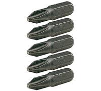 KS Tools 911.2208 - Boîte de 5 Embouts de Vissage PHILLIPS®, L.25 mm - 1/4'' - PH3 - En Acier Spécial