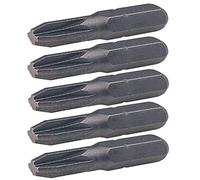 KS Tools 911.2220 - Boîte de 5 Embouts de Vissage POZIDRIV®, L.25 mm - 1/4'' - PZ1 - En Acier Spécial