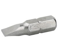 KS Tools 911.2243 Embout de vissage Fente 5,5 Longueur 25 mm Entraînement | Embout de vissage 1/4'' Fente, 25mm, 5,5mm