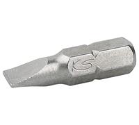KS Tools 911.2253 Boîte de 5 Embouts de Vissage Fente, L.25 mm - 1/4'' - 8 | Boîte de 5 embouts de vissage Fente, L.25 mm - 1/4'' - 8 mm