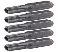 KS Tools Embout de visseuse 911.2298 - TORX® percé T30 25 mm 1/4'' Acier spécial Boîte de 5