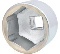 KS Tools 911.3409 - Douille 6 pans - 3/4'' - 55 mm - Version courte - Chrome Vanadium - Finition satinée