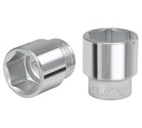 KS Tools 911.3423 - Douille 6 pans - 3/4'' - 23 mm - Version courte - Chrome Vanadium - Finition satinée