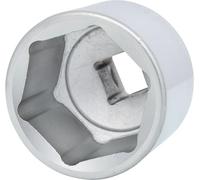 KS Tools 911.3450 - Douille 6 pans - 3/4'' - 50 mm - Version courte - Chrome Vanadium - Finition satinée