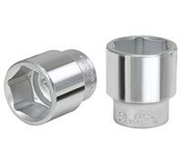 KS Tools 911.3485 - Douille 6 pans - 3/4'' - 54 mm - Version courte - Chrome Vanadium - Finition satinée