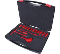 KS TOOLS jeu de douilles à embout 3/8" XZN, 5 pces, M4-M10 911.3923