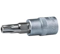 KS Tools 911.3969-E Douille tournevis - 3/8'' - TORX percé 55 - L.50 mm - CHROMEmat - sur support