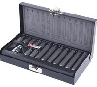 KS TOOLS 911.5020 Coffret de 15 Embout de vissages TORX 1/2'', T20 à T55