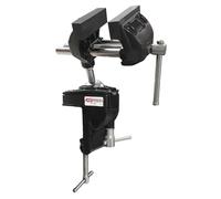 KS Tools - 914.0142F - Etau d'établi sur rotule, 75 mm