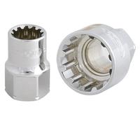 KS Tools 916.4069 Douille traversante 1/2", 19mm - Gamme TRIPLEplus® | Douille traversante TRIPLEplus®, 19 mm, Chrome Vanadium, résistant