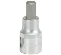 KS Tools 917.1321 douille à embout 1/2" à six pans creux, courte, 3/8 | Douille tournevis 6 pans ULTIMATE 1/2'', L.55 mm - 3/8", chrome vanadium, résistant
