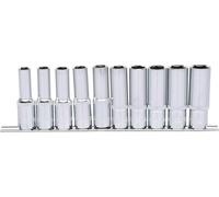 KS Tools 918.0612 Jeu de douilles longues 6 pans 3/8'' 11 pièces