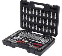KS Tools Jeu de douilles 918.0699 – 1/4" + 3/8" CHROMEplus, 99 pièces