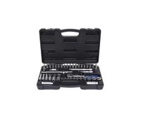 KS Tools Jeu de clés à douilles 918.0846 3/8" 6 pans CHROMEplus Chrome‑Vanadium 46 pièces