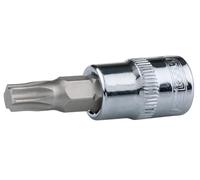 KS TOOLS 918.1479 Douille Tournevis CHROMEplus 1/4" Torx 10 | Douille tournevis 1/4'' TORX CHROMEplus, T10, chrome vanadium, résistant