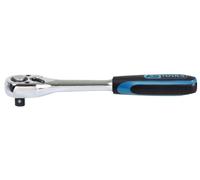 KS Tools 918.1490 Cliquet 1/4 72 dent Manche bimatière Longueur 140 mm