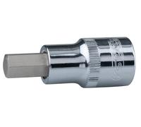 KS Tools 918.1612 Douille CHROMEplus 1/2" 6 pans porte embout 55 mm x 12 mm
