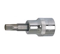 KS Tools 918.1628 1/2" Douille à embout CHROMEplus Torx, T50 | Douille tournevis 1/2'' TORX, CHROMEplus, T50, chrome vanadium, résistant