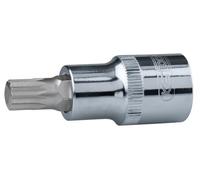 KS Tools 918.1675 Douille tournevis XZN Longueur 55 mm M12 | Douille tournevis 1/2'' XZN CHROMEplus, M12, chrome vanadium, résistant