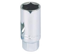 KS Tools 918.3804 - Douille bougie 3/8" - 16 mm - Gamme CHROMEplus - En Chrome Vanadium - Finition chromée