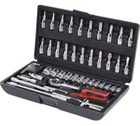 KS Tools Coffret de douilles 1/4" CHROME+ 48 pièces 918.0648