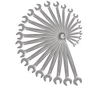 KS Tools – Jeu de 25 clés mixtes 922.0075 – métriques 6–34 mm en trousse, angle de fourche 15°