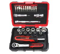 KS Tools Coffret de douilles et accessoires ULTIMATE 1/4'' 922.0626, 27 pièces, chrome-vanadium
