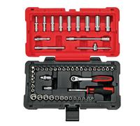 KS Tools Coffret de douilles et accessoires Ultimate 922.0655 1/4" 4–14 mm 12 pans 54 pièces