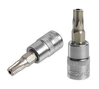 KS Tools 922.1495 - Douille tournevis TORX® percé 1/4'', L.37 mm - T25 - Gamme ULTIMATE® - En Chrome Vanadium - Finition satinée