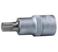 KS Tools 922.1676 - Douille tournevis XZN® 1/2'', L.55 mm - M14 - Gamme ULTIMATE® - En Chrome Vanadium - Finition chromée satinée