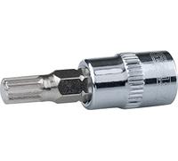 KS Tools 922.3884 - Douille tournevis 3/8'' XZN®, L.50 mm - M8 - Gamme ULTIMATE® - En Chrome Vanadium - Finition chromée satinée