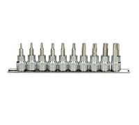 KS Tools 922.3939 Rail de 10 douilles tournevis ultimate torx 3/8" T10 - T55