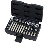 KS Tools 922.4300 Coffret de 30 pièces torx 1/4" - 3/8" - 1/2" - E4 - E24 - T20 - T55