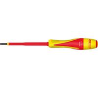 KS Tools - Tournevis fente 922.6203 - bi-matière isolé 1000 V - 3,5 x 100 mm