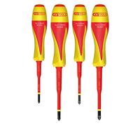 KS Tools 922.6228 Jeux de Tournevis Bi-Matière Isolés 1000V pour Borniers | chrome vanadium, vissage précis