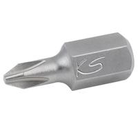 KS Tools 930.3018 Embout de Vissage PHILLIPS, L.30 mm - A 10 mm - PH3 | Embout de vissage PHILLIPS®, L.30 mm - Entraînement 10 mm - PH3