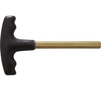 KS Tools 963.1578 - Clé mâle poignée en ''T'' - 12mm, 155mm - Gamme BRONZEplus - Antidéflagrant - Alliage Aluminium-Bronze