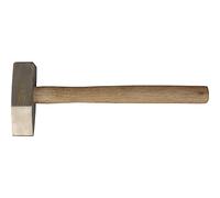 KS Tools 963.2595 - Marteau à piquer les soudures - Manche Hickory - Tête 1300g, 400mm - Gamme BRONZEplus - Antidéflagrant - Alliage Aluminium-Bronze