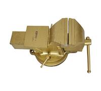 KS Tools 963.5005 - Etau à mors parallèles - 100-90mm - Gamme BRONZEplus - Antidéflagrant - Alliage Aluminium-Bronze