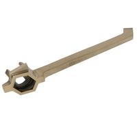 KS Tools 963.8271 - Clé ouvre-bidons - Longueur 300mm - Gamme BRONZEplus - Antidéflagrant - Alliage Aluminium-Bronze