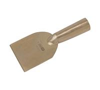 KS Tools 963.9537 - Grattoir à emmancher - 125mm, L. 220mm - Gamme BRONZEplus - Antidéflagrant - Alliage Aluminium-Bronze