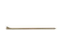KS Tools 963.9739 - Barre à mine avec pointe et fourche - 2000mm, Ø 30mm - Gamme BRONZEplus - Antidéflagrant - Alliage Aluminium-Bronze