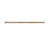KS Tools 963.9755 - Barre à mine avec pointe et boule - 1000mm, Ø 30mm - Gamme BRONZEplus - Antidéflagrant - Alliage Aluminium-Bronze