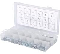 KS TOOLS 970.0240 Assortiment de Rondelles et de Rondelles Dentées x720 Gris