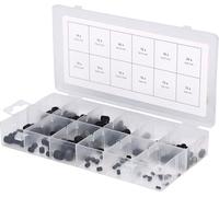 KS Tools Assortiment de vis sans tête 970.0400 – 160 pièces, noir