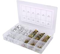 KS TOOLS Sortiment Gewindenieten, Stahl und Aluminium, M3x9mm-M10x21mm, 300-tlg. (970.0630)