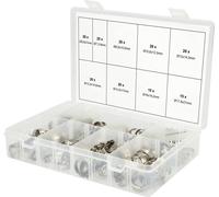 KS Tools Assortiment de KS Tools : colliers de serrage à 1 oreille, Ø 5,8-21mm, 170 pcs. Quantité:1