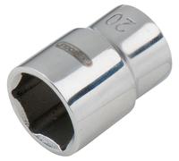 KS Tools Douille hexagonale 1/2" acier inoxydable 30 mm – 964.1230